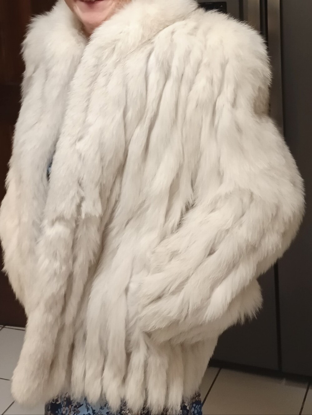 VINTAGE BLUE FOX JACKET! MINT CONDITION!🥰